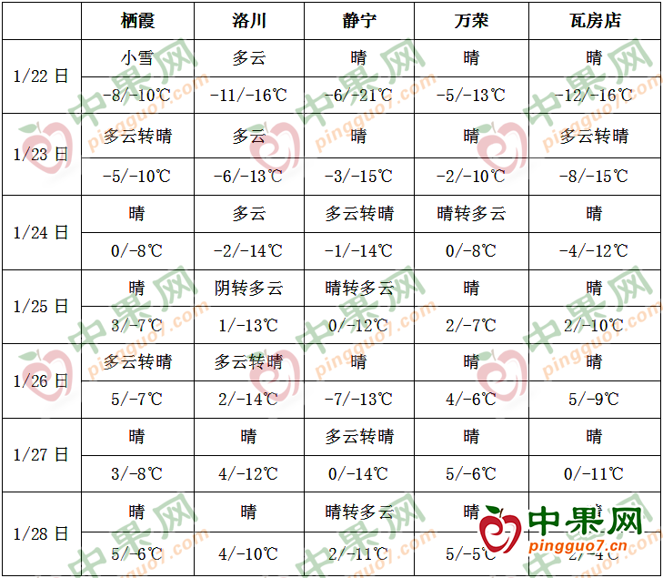產地晴朗天氣較多 利于蘋果交易 ()